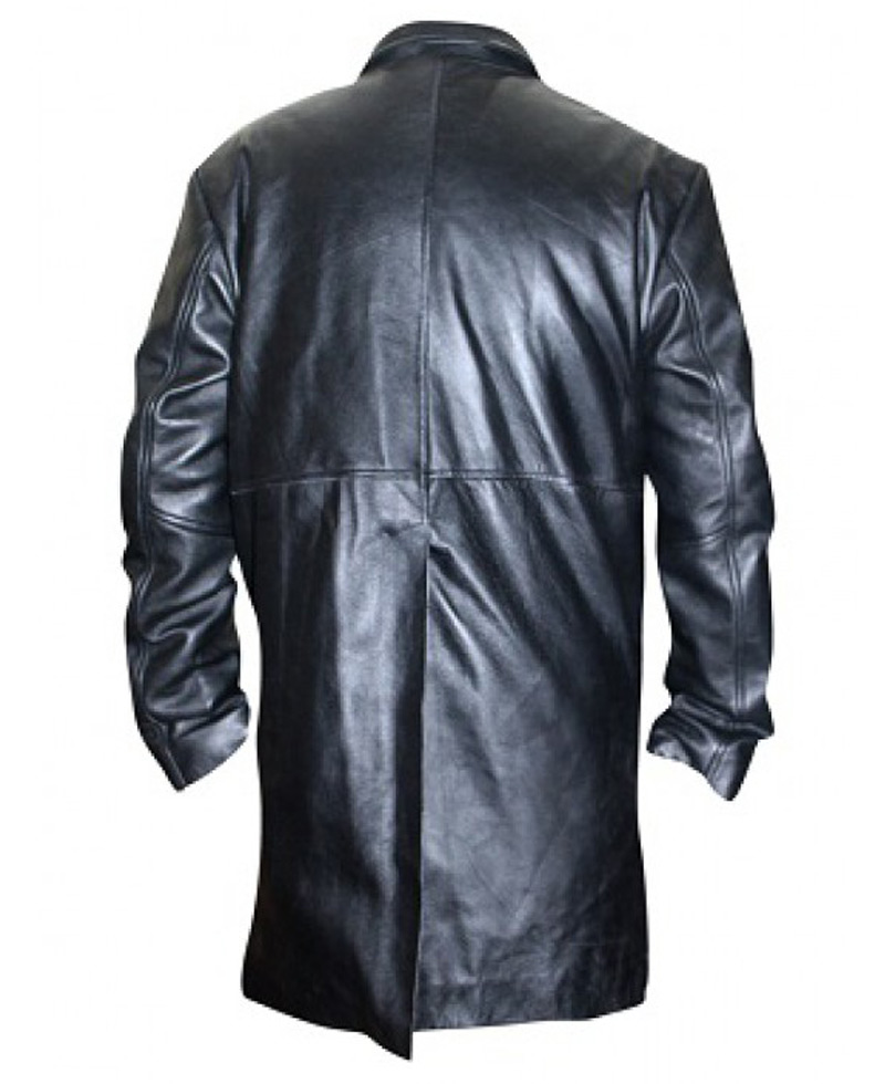 Joshua Jackson Fringe Peter Bishop Leather Coat Joshua Jackson Fringe Peter Bishop Leather Coat - Image 2