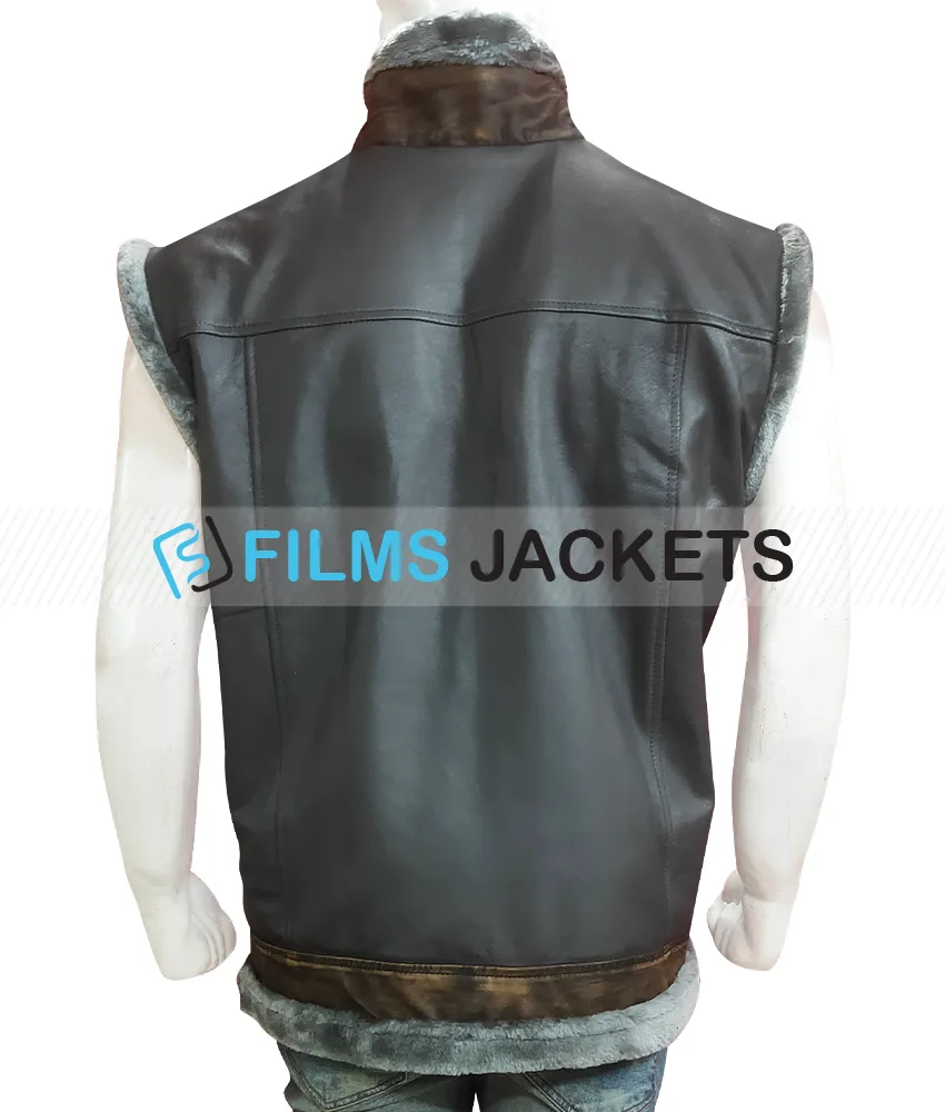 Jumanji The Next Level The Rock Leather Vest Jumanji The Next Level The Rock Leather Vest - Image 2