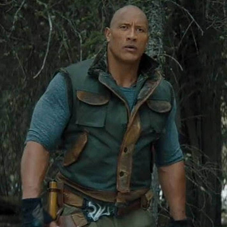 Jumanji The Next Level The Rock Leather Vest Jumanji The Next Level The Rock Leather Vest - Image 4