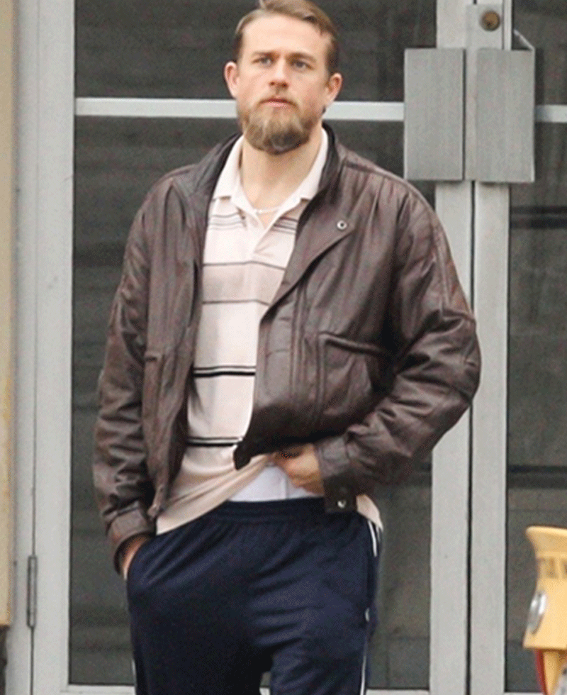 Jungleland Charlie Hunnam Leather Jacket Jungleland Charlie Hunnam Leather Jacket - Image 2