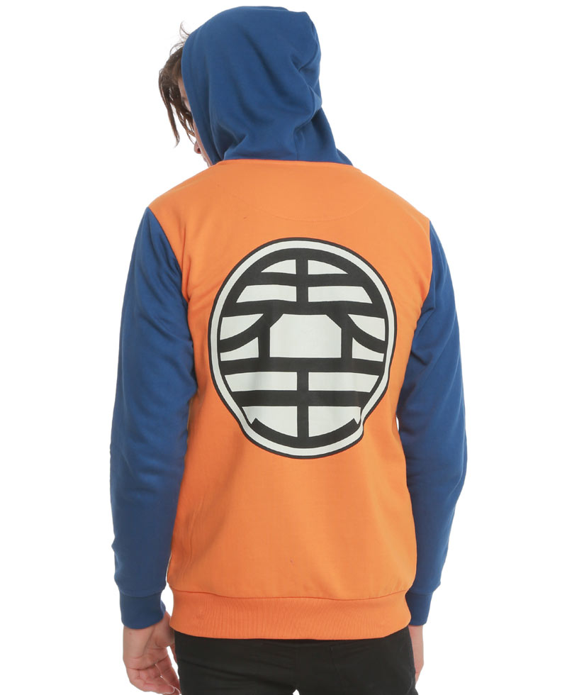 Kame Symbol Contrast DBZ Hoodie Kame Symbol Contrast DBZ Hoodie - Image 2