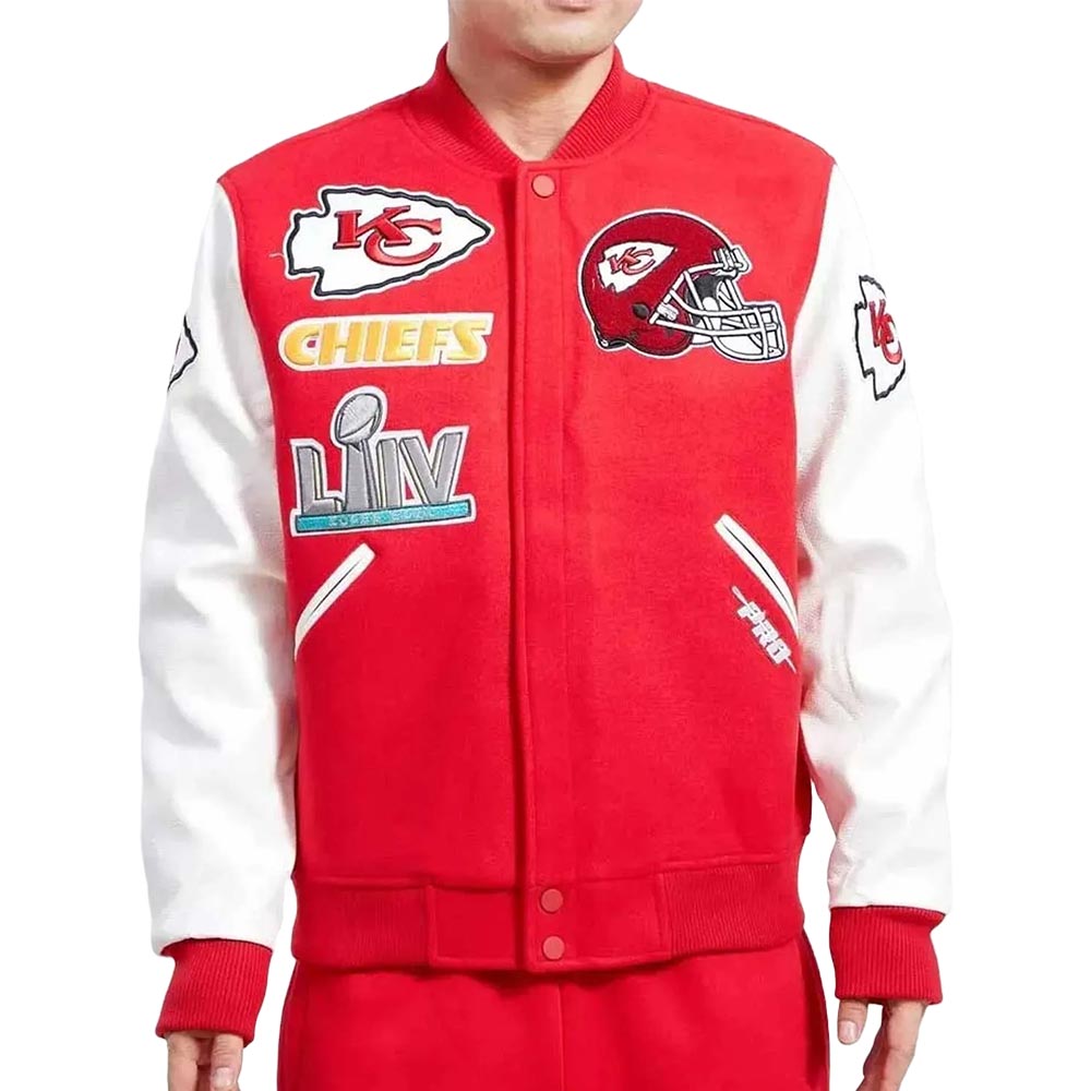 Kansas City Chiefs Logo Varsity Jacket Kansas City Chiefs Logo Varsity Jacket