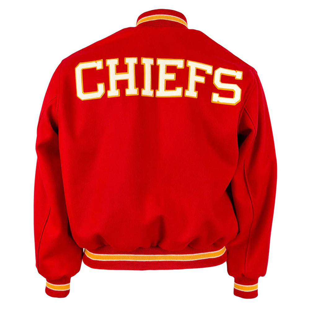 Kansas City Chiefs Varsity Red Jacket Kansas City Chiefs Varsity Red Jacket - Image 2