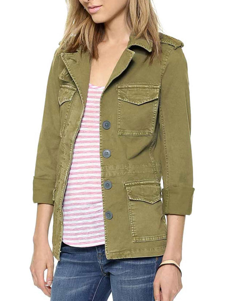 Kara Killmer Chicago Fire Green Jacket Kara Killmer Chicago Fire Green Jacket