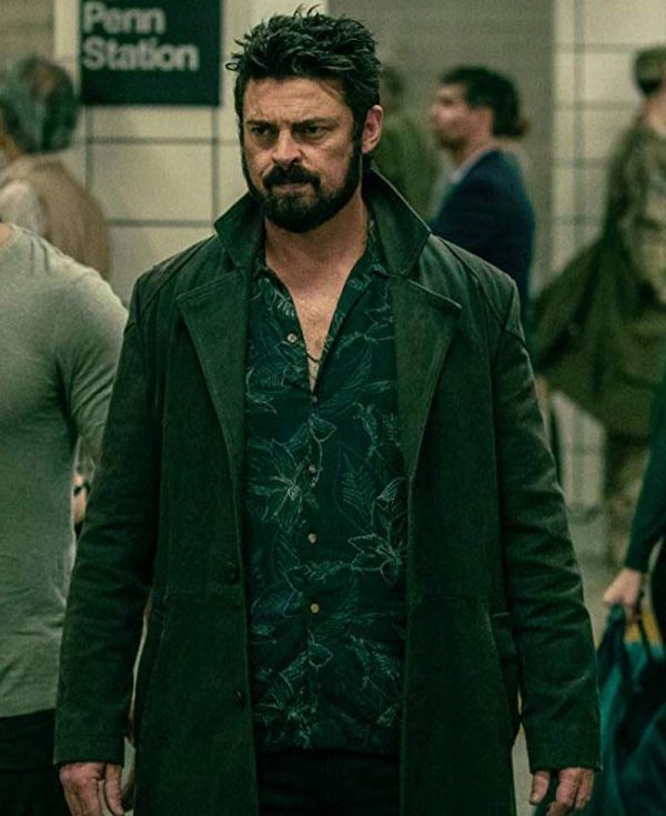 Karl Urban The Boys Black Coat