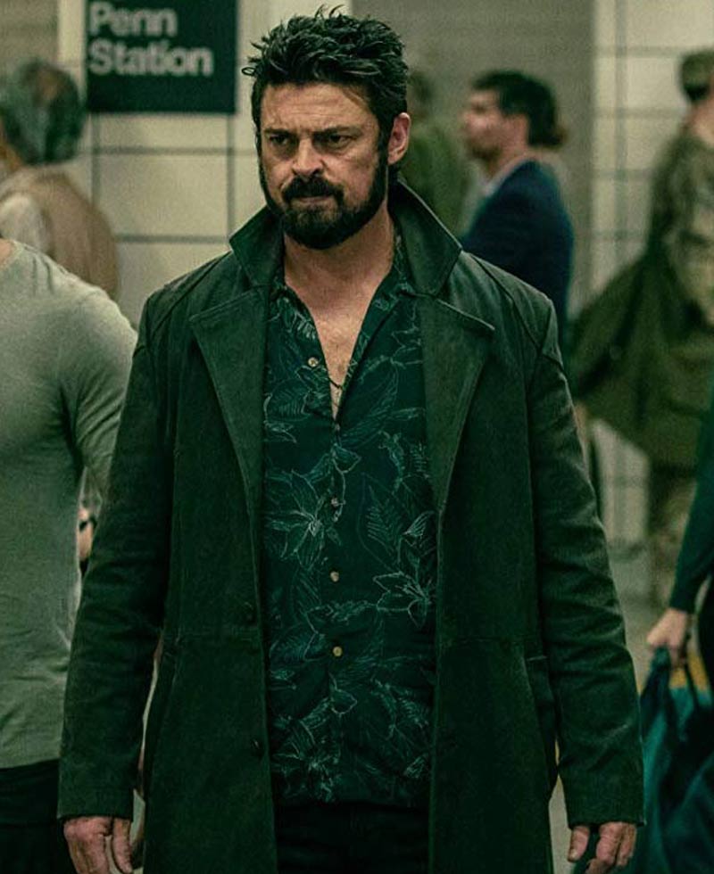 Karl Urban The Boys Black Coat Karl Urban The Boys Black Coat