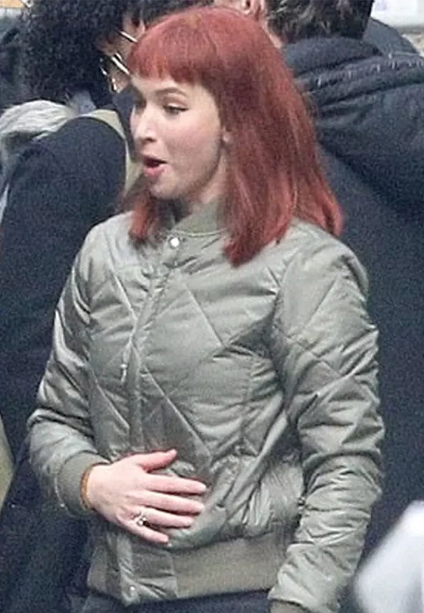 Don't Look Up Jennifer Lawrence Green Jacket