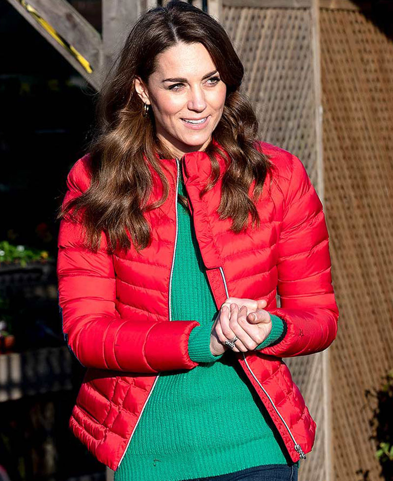 Kate Middleton Christmas Red Jacket Kate Middleton Christmas Red Jacket