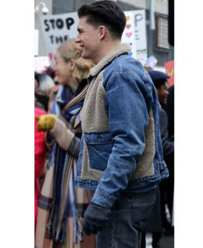 Katy Keene Zane Holtz Blue Jacket Katy Keene Zane Holtz Blue Jacket - Image 2