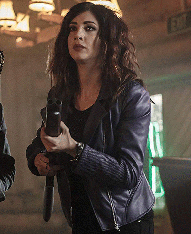 Kelly Maxwell Ash Vs Evil Dead Dana Delorenzo Purple Jacket Kelly Maxwell Ash Vs Evil Dead Dana Delorenzo Purple Jacket - Image 3