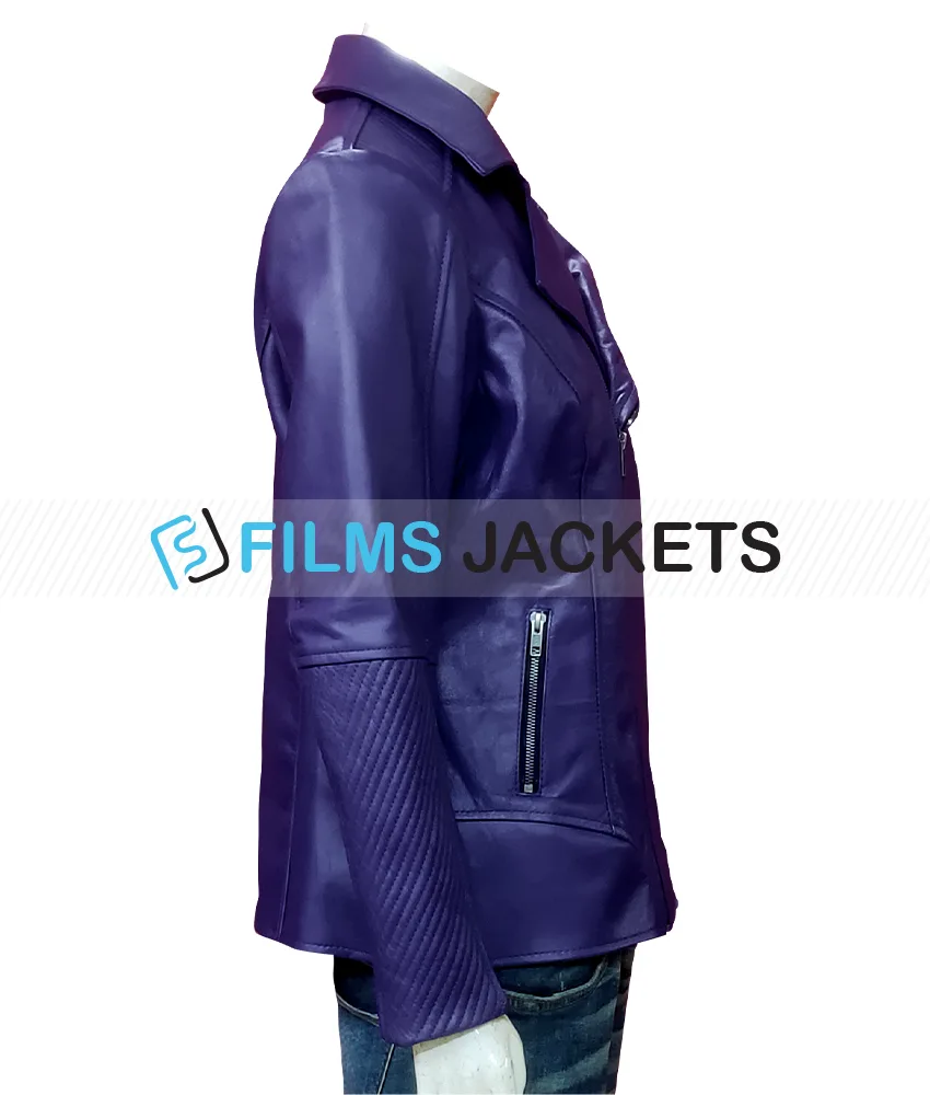 Kelly Maxwell Ash Vs Evil Dead Dana Delorenzo Purple Jacket Kelly Maxwell Ash Vs Evil Dead Dana Delorenzo Purple Jacket - Image 6