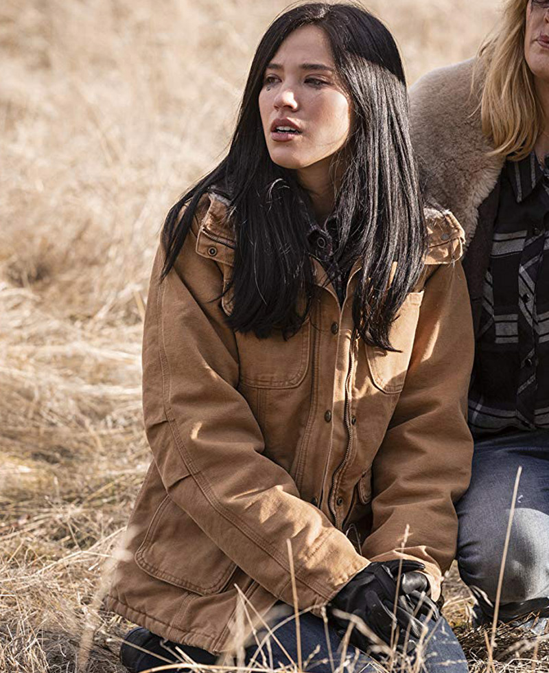Kelsey Asbille Yellowstone Cotton Jacket Kelsey Asbille Yellowstone Cotton Jacket - Image 3