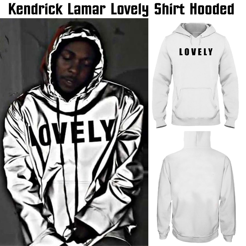 Kendrick Lamar Lovely Hoodie Kendrick Lamar Lovely Hoodie - Image 3