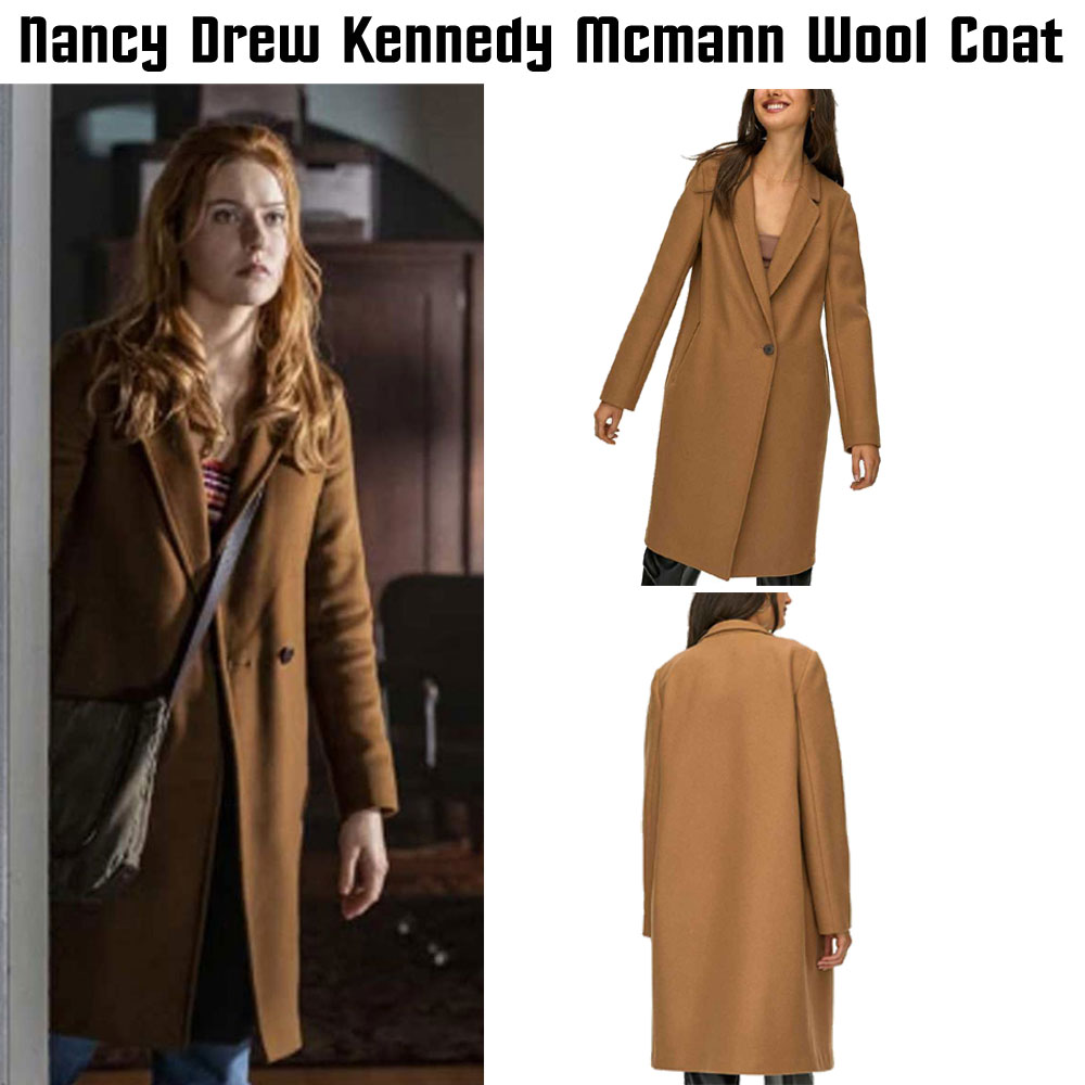 Kennedy Mcmann Nancy Drew Wool Coat Kennedy Mcmann Nancy Drew Wool Coat - Image 5
