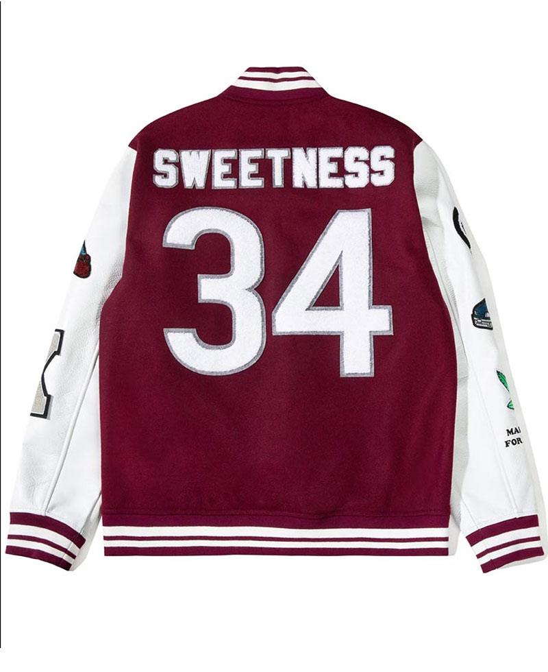 BlackAF Kenya Barris Letterman Varsity Jacket BlackAF Kenya Barris Letterman Varsity Jacket - Image 2
