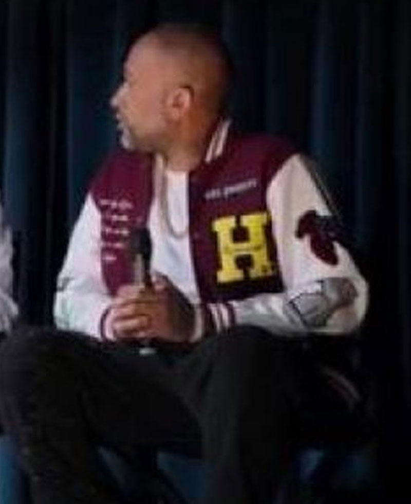 BlackAF Kenya Barris Letterman Varsity Jacket BlackAF Kenya Barris Letterman Varsity Jacket - Image 4