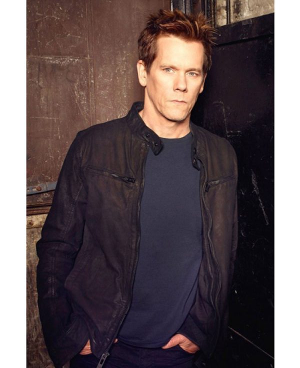 Ryan Hardy The Following Kevin Bacon Leather Jacket