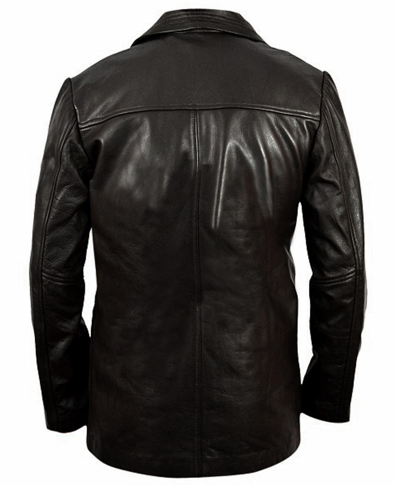 24 Live Another Day Jack Bauer Leather Coat 24 Live Another Day Jack Bauer Leather Coat - Image 2