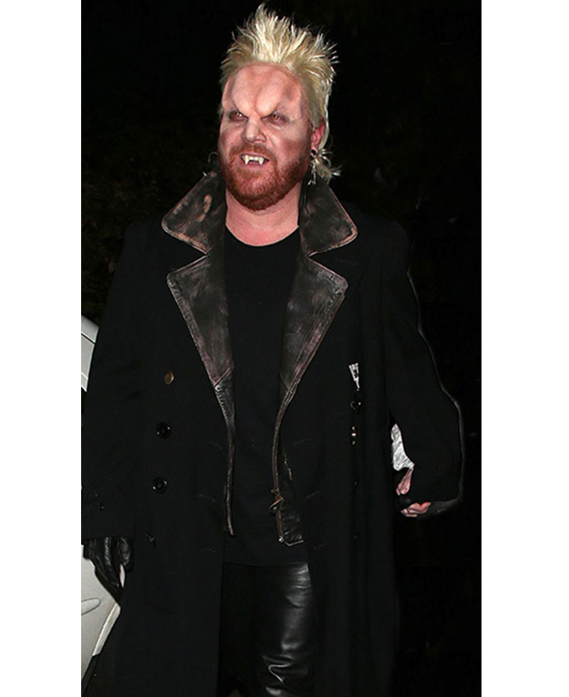 David The Lost Boys Black Coat the lost boys david coat
