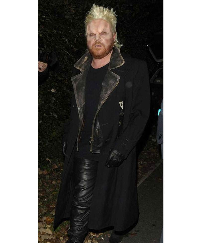 David The Lost Boys Black Coat kiefer the lost boys david coat