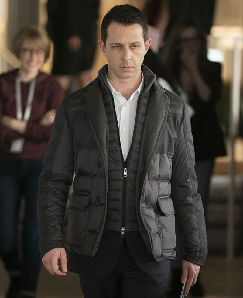 Kieran Culkin Puffer Succession Blazer Kieran Culkin Puffer Succession Blazer