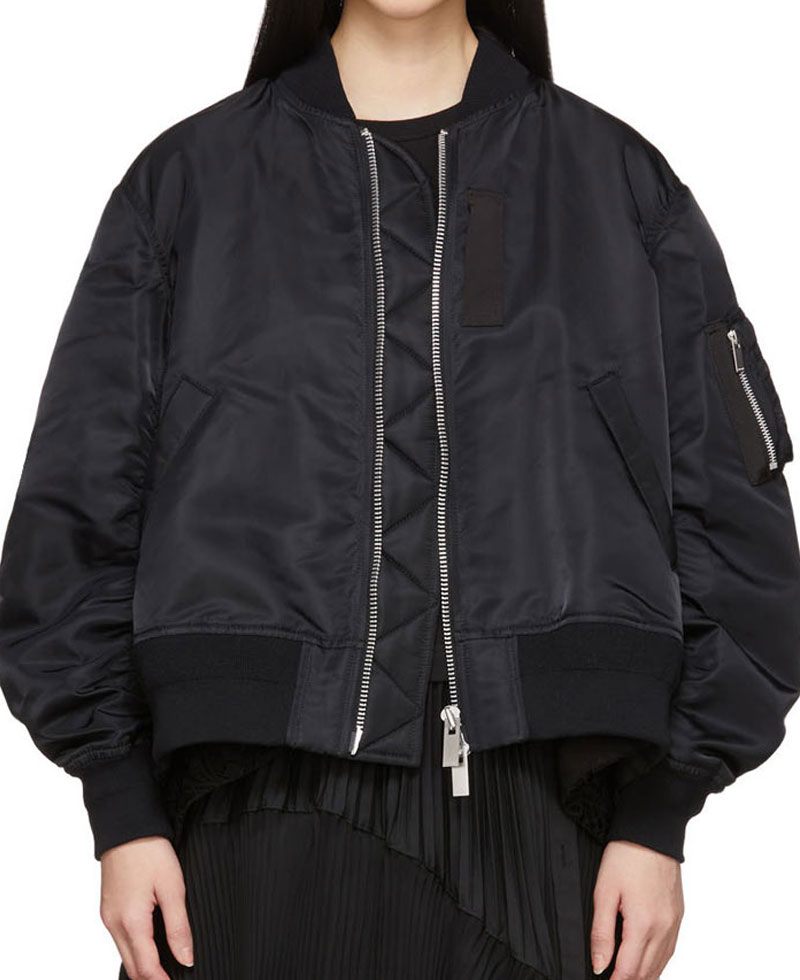 Killing Eve Jodie Comer Black Bomber Jacket Killing Eve Jodie Comer Black Bomber Jacket