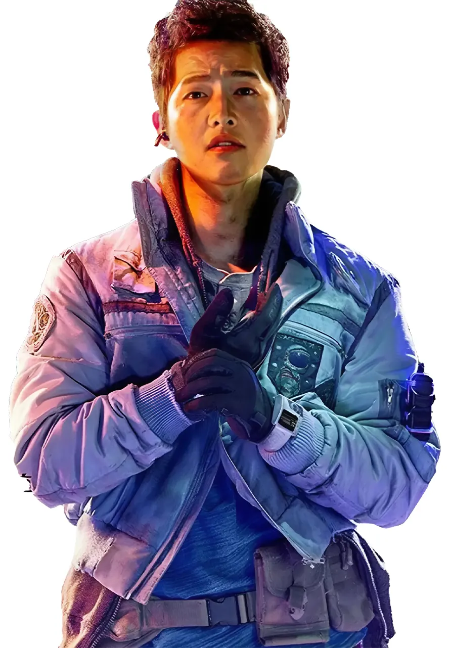 Space Sweepers Song Joong Ki Grey Jacket Space Sweepers Song Joong Ki Grey Jacket