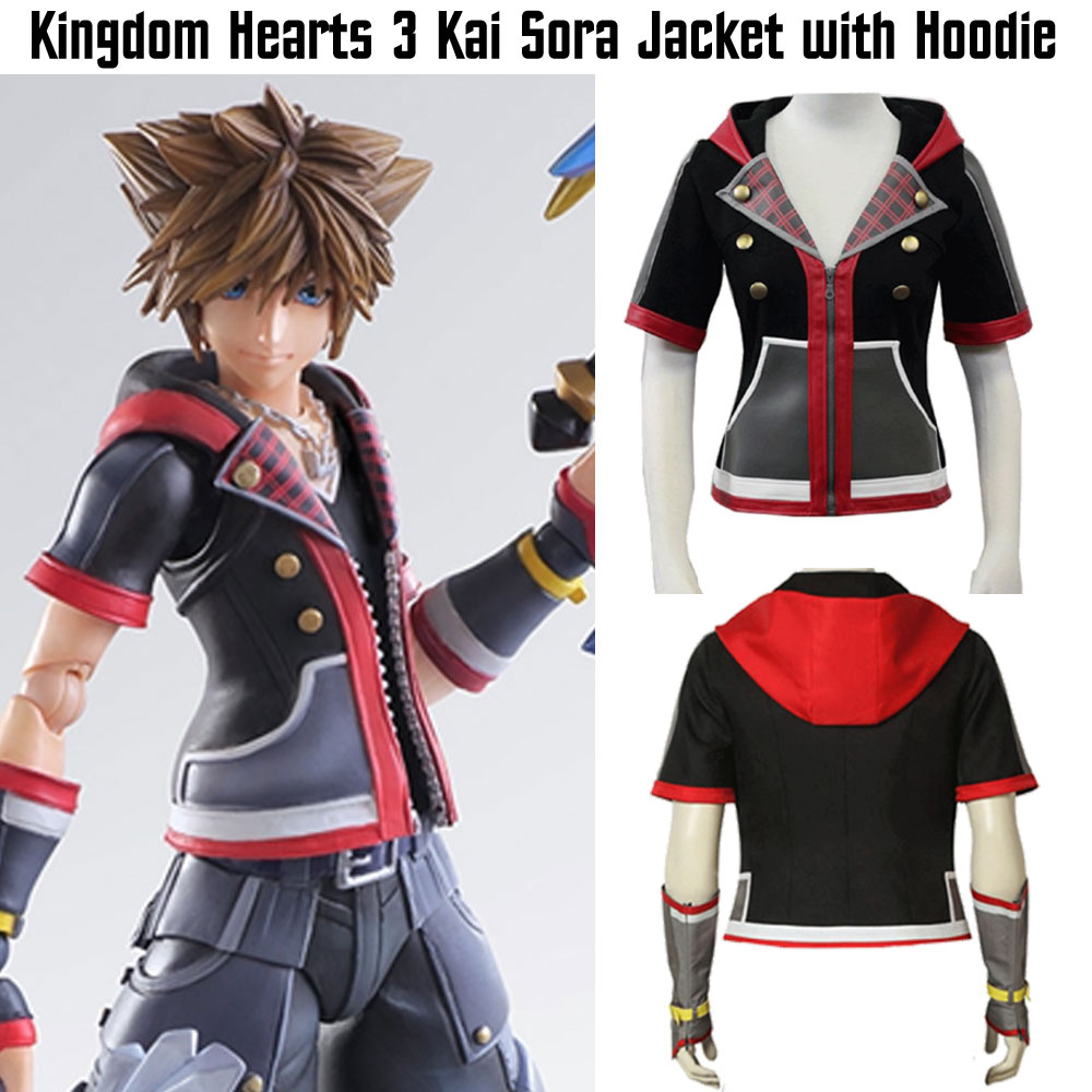 Kai Sora Kingdom Hearts III Jacket hearts 3 kai sora jacket