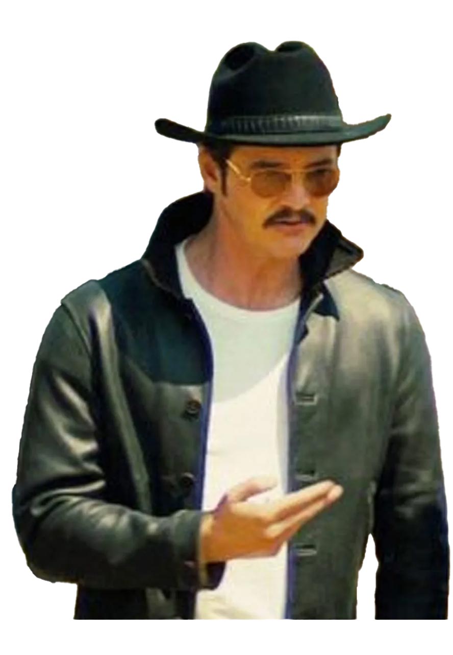 Kingsman Pedro Pascal Leather Jacket Kingsman Pedro Pascal Leather Jacket - Image 2