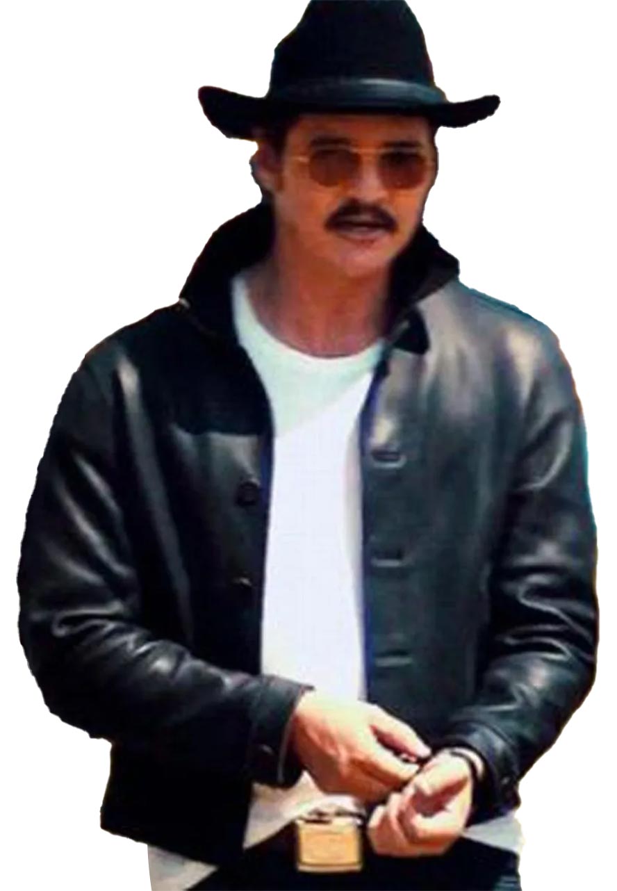 Kingsman Pedro Pascal Leather Jacket Kingsman Pedro Pascal Leather Jacket - Image 3
