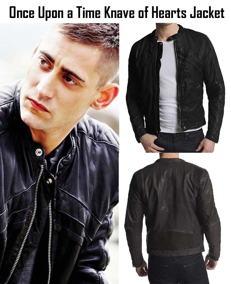 Once Upon a Time in Wonderland Knave of Hearts Leather Jacket Once Upon a Time in Wonderland Knave of Hearts Leather Jacket - Image 3
