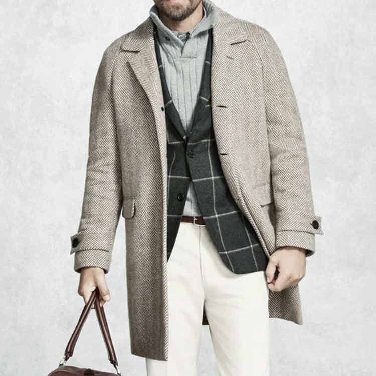 Knives Out Daniel Craig Grey Coat Knives Out Daniel Craig Grey Coat - Image 2