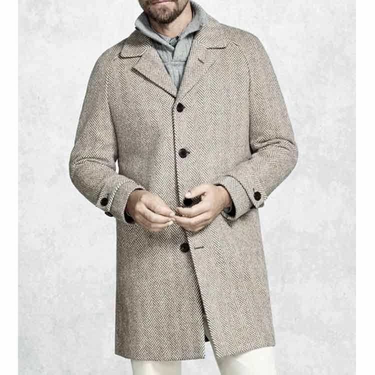 Knives Out Daniel Craig Grey Coat
