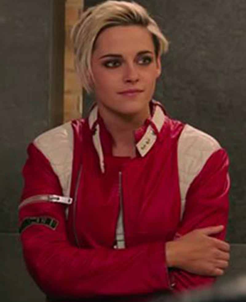 Kristen Stewart Charlie's Angels Red Leather Jacket Kristen Stewart Charlie's Angels Red Leather Jacket