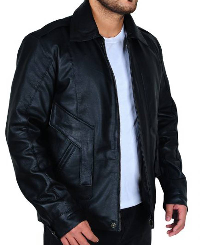 Kyle Maclachlan Twin Peaks Leather Jacket Kyle Maclachlan Twin Peaks Leather Jacket - Image 3