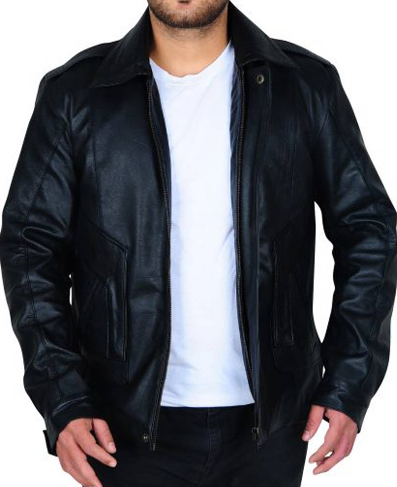 Kyle Maclachlan Twin Peaks Leather Jacket Kyle Maclachlan Twin Peaks Leather Jacket - Image 5