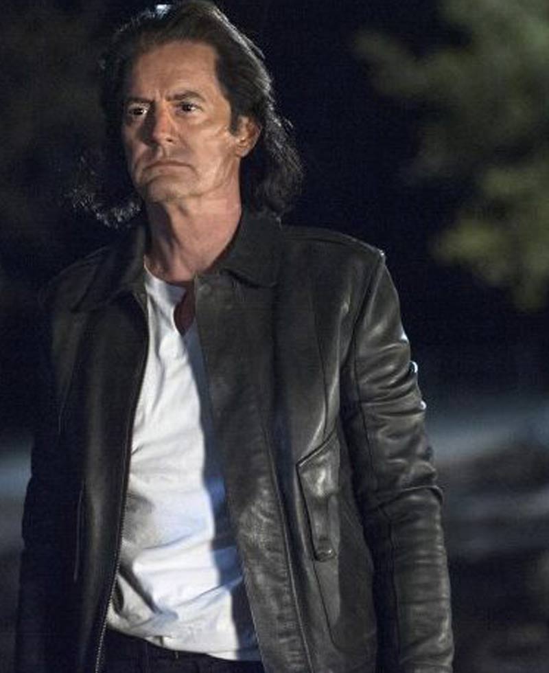 Kyle Maclachlan Twin Peaks Leather Jacket Kyle Maclachlan Twin Peaks Leather Jacket - Image 8