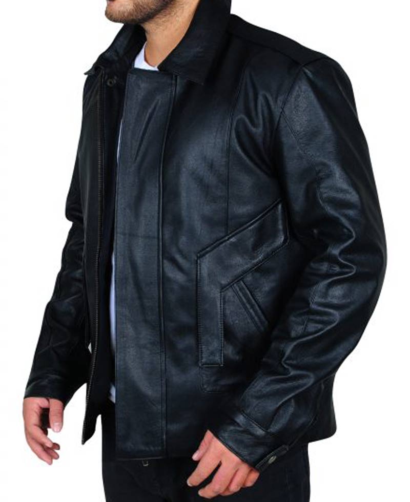 Kyle Maclachlan Twin Peaks Leather Jacket Kyle Maclachlan Twin Peaks Leather Jacket - Image 2