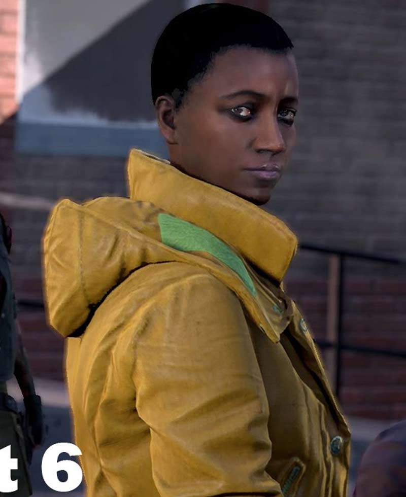 Dead Rising 4 Kylie Hammond Yellow Hoodie Dead Rising 4 Kylie Hammond Yellow Hoodie - Image 5