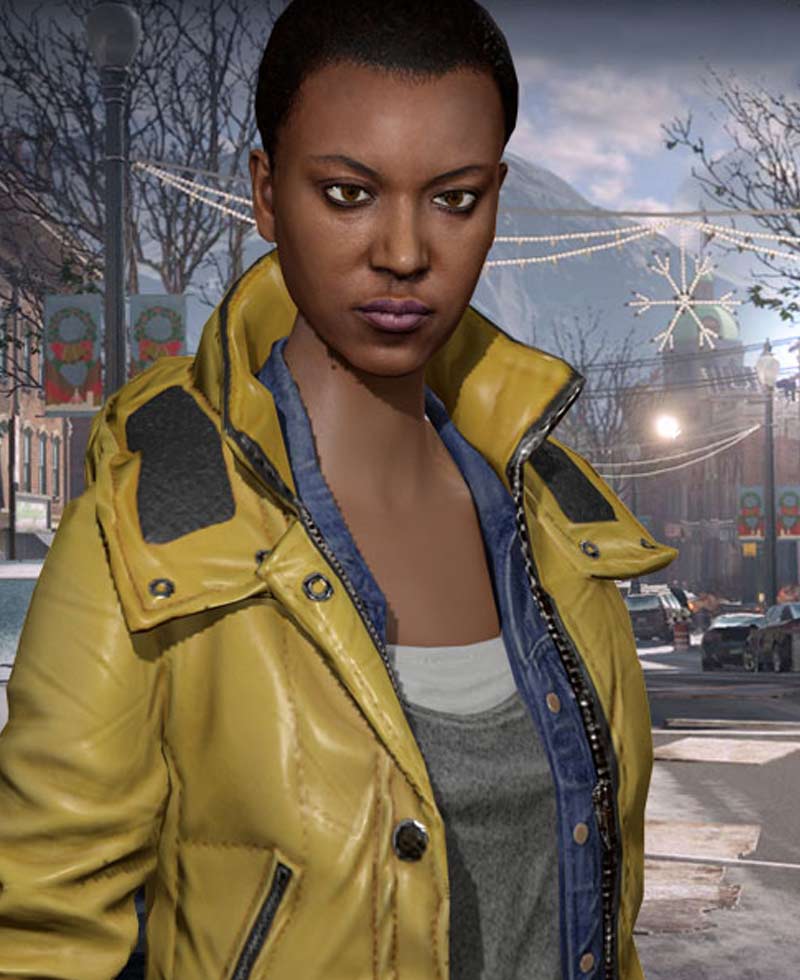Dead Rising 4 Kylie Hammond Yellow Hoodie Dead Rising 4 Kylie Hammond Yellow Hoodie - Image 2