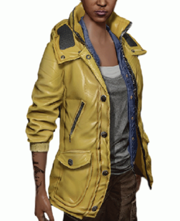 Dead Rising 4 Kylie Hammond Yellow Hoodie