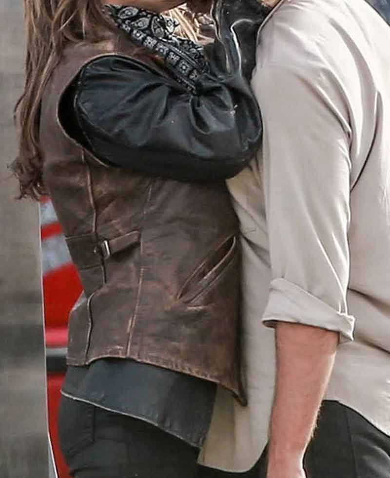 Lady Gaga A Star Is Born Leather Vest Lady Gaga A Star Is Born Leather Vest - Image 4