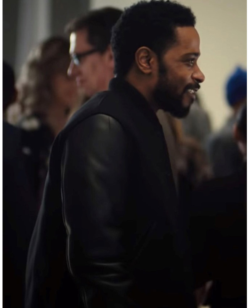 Lakeith Stanfield The Photograph Bomber Jacket Lakeith Stanfield The Photograph Bomber Jacket - Image 3