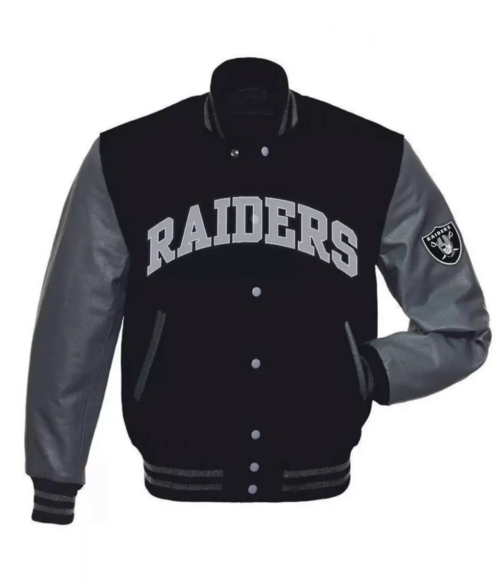 Las Vegas Raiders Letterman Jacket Las Vegas Raiders Letterman Jacket