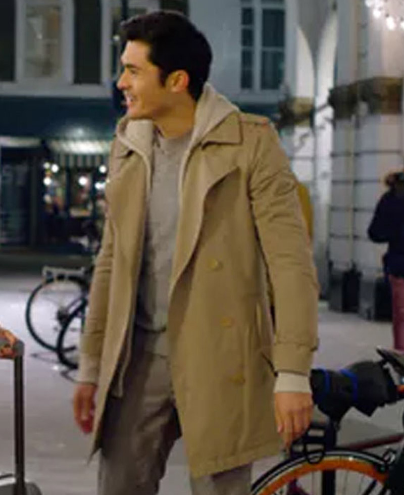 Last Christmas Tom Cotton Brown Coat last christmas duster