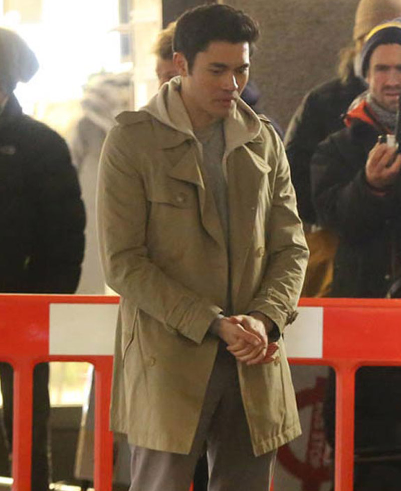 Last Christmas Tom Cotton Brown Coat last christmas henry duster