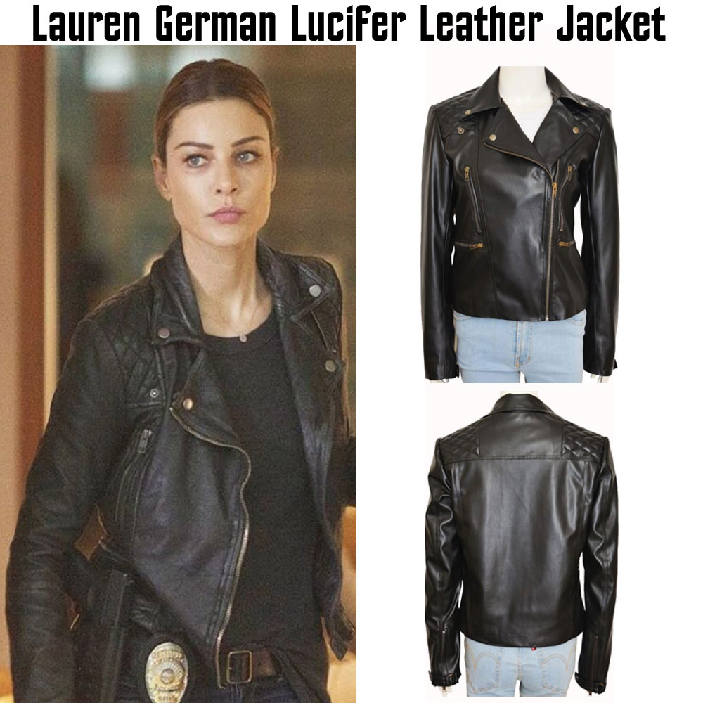 Lucifer Chloe Decker Leather Jacket Lucifer Chloe Decker Leather Jacket - Image 4