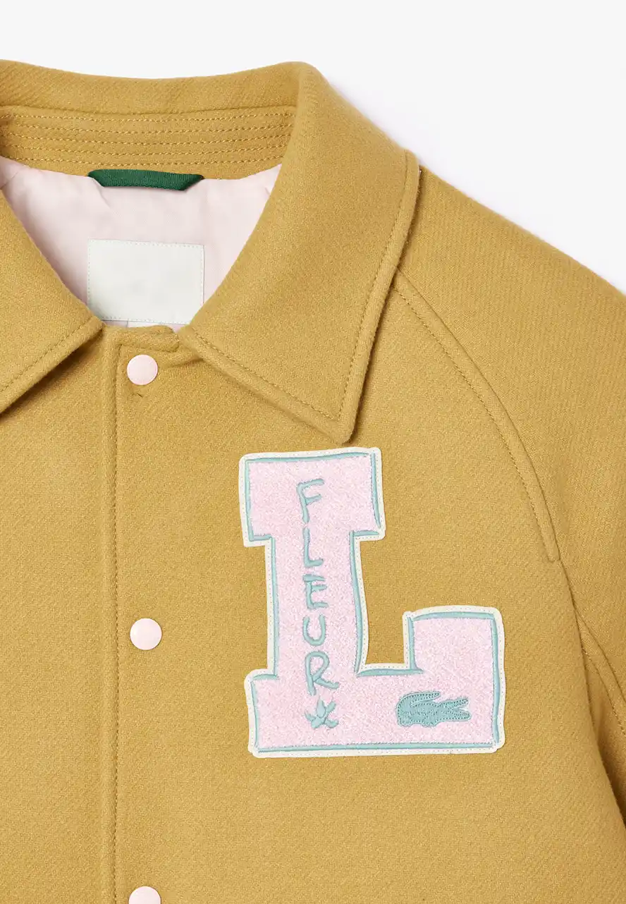 Lefleur Snap Varsity Jacket Lefleur Snap Varsity Jacket - Image 5