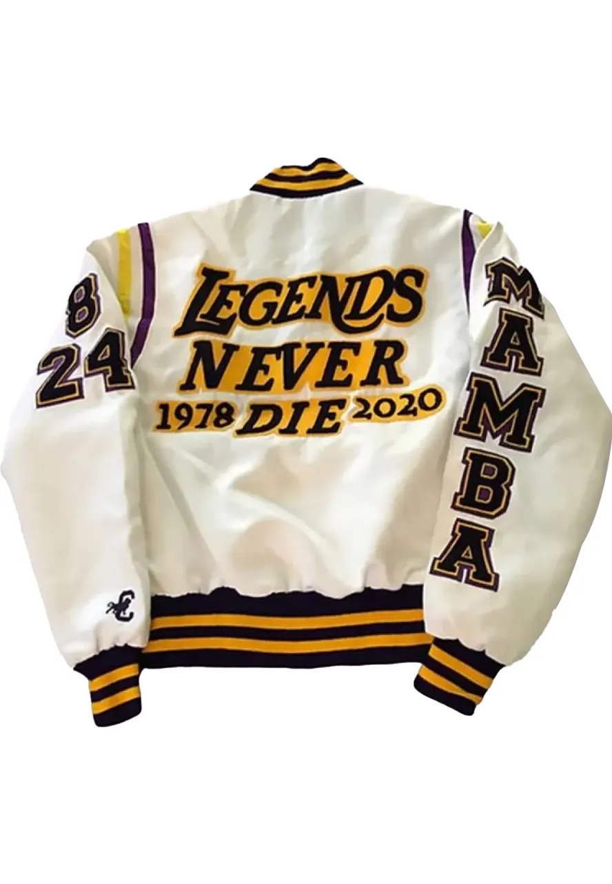 Legend Never Die Kobe Bryant Jacket Legend Never Die Kobe Bryant Jacket - Image 2