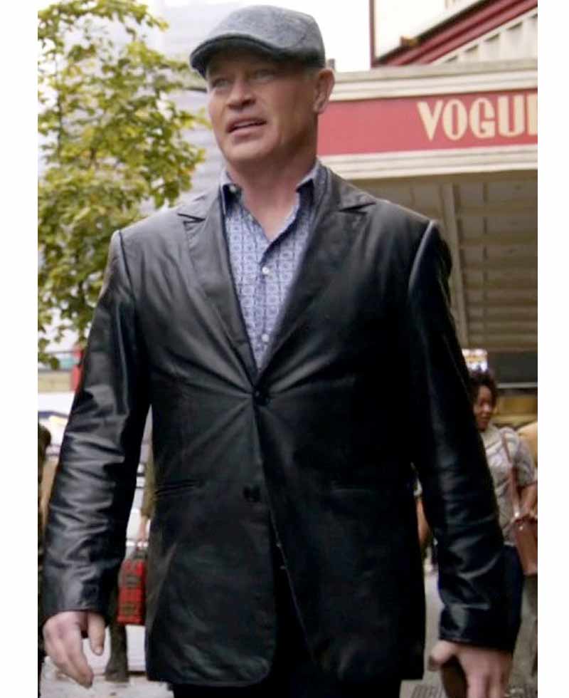 Legends of Tomorrow Neal Mcdonough Black Leather Blazer Legends of Tomorrow Neal Mcdonough Black Leather Blazer